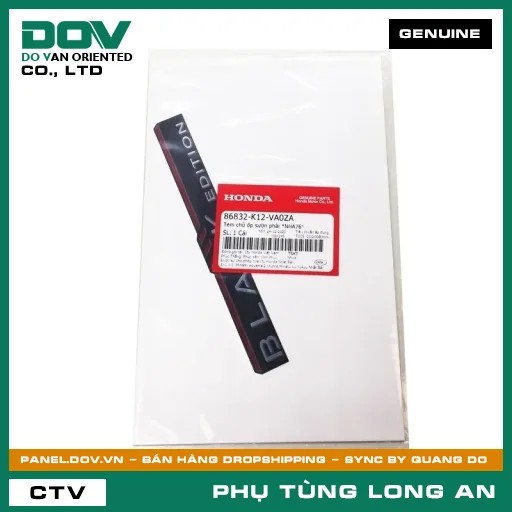 TEM CHỮ ỐP SƯỜN PHẢI *NHA76* HONDA LEAD 125 — 86832K12VA0ZA
