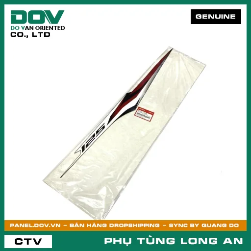 TEM ỐP SƯỜN TRÁI *R340,R340B* HONDA AIR BLADE 125 — 86832K27V00ZD