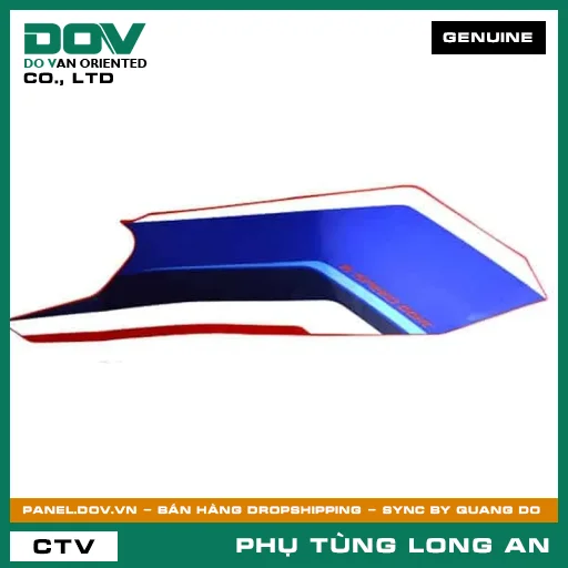 TEM ỐP BÌNH XĂNG BÊN PHẢI *TYPE1* HONDA CBR150R — 86833K45NZ0ZA