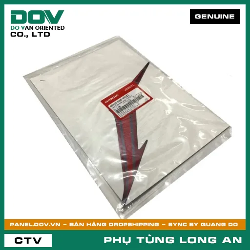 TEM B ỐP SƯỜN PHẢI *TYPE1* HONDA  — 86833K66V90ZA