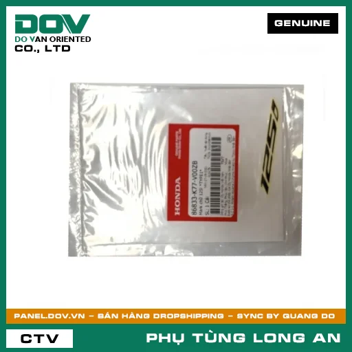 MARK CHỮ 125L *NH1* HONDA SH 125/150 — 86833K77V00ZB