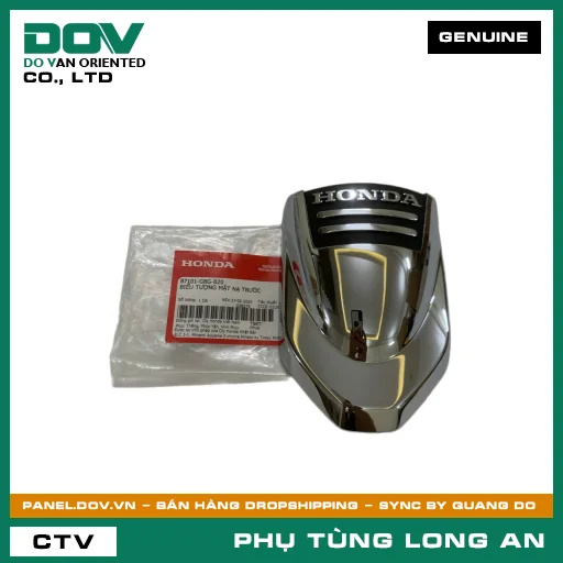 BIỂU TƯỢNG MẶT NẠ TRƯỚC HONDA DREAM — 87101GBGB20