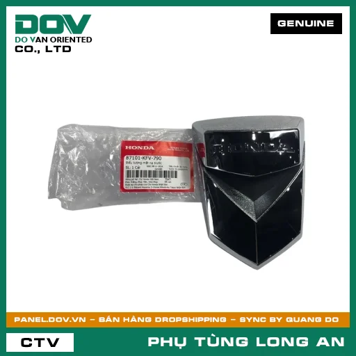 BIỂU TƯỢNG MẶT NẠ TRƯỚC HONDA DREAM, SUPER DREAM — 87101KFV790