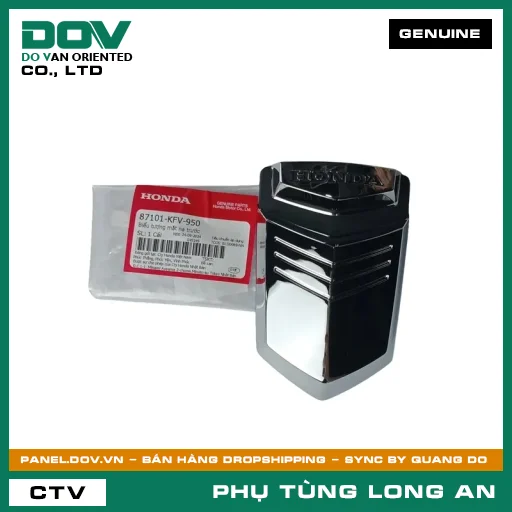 BIỂU TƯỢNG MẶT NẠ TRƯỚC HONDA DREAM, SUPER DREAM — 87101KFV950