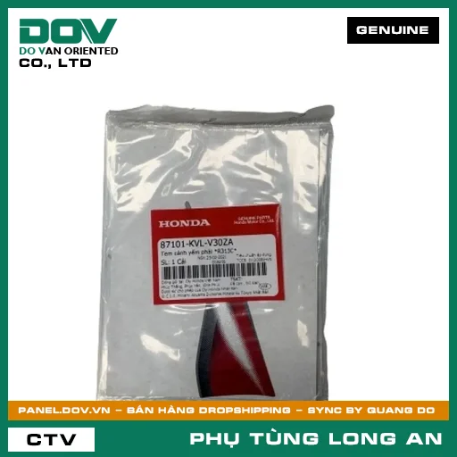 TEM CÁNH YẾM PHẢI *R313C* HONDA — 87101KVLV30ZA