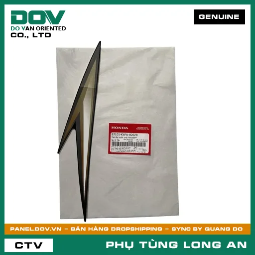 TEM ỐP TRƯỚC PHẢI *NHA69P* HONDA WAVE RSX 110 — 87101KWWB20ZB