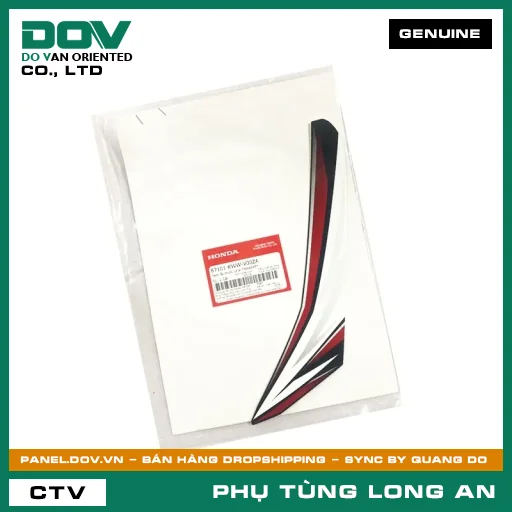 TEM ỐP TRƯỚC PHẢI *NHA69P* HONDA WAVE RSX 110 — 87101KWWV00ZA