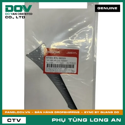 TEM CÁNH YẾM PHẢI *NHA69P* HONDA — 87101KYL900ZA