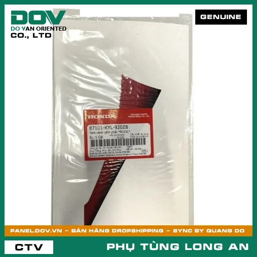 TEM CÁNH YẾM PHẢI *R313C* HONDA  — 87101KYL920ZB