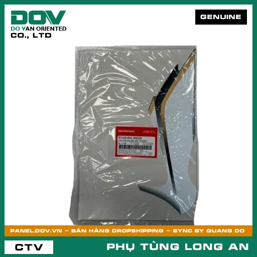 TEM A ỐP ỐNG YẾM PHẢI *NHA96P* HONDA — 87103KVL940ZB