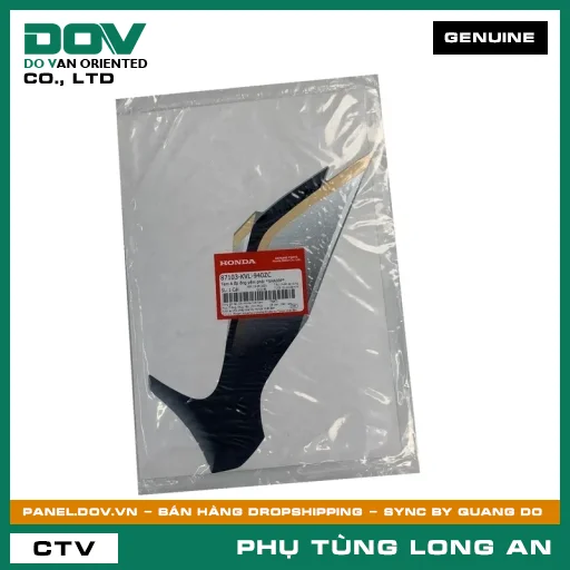 TEM A ỐP ỐNG YẾM PHẢI *NHA69P* HONDA  — 87103KVL940ZC
