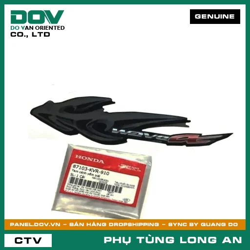 TEM CÁNH YẾM TRÁI HONDA WAVE ALPHA — 87103KVR910
