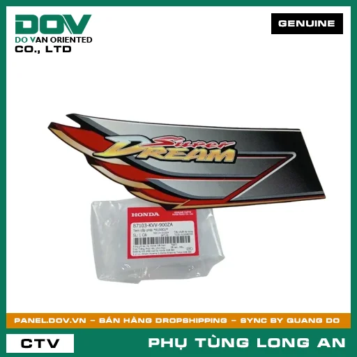 TEM CỐP PHẢI *R150CU* HONDA — 87103KVV900ZA