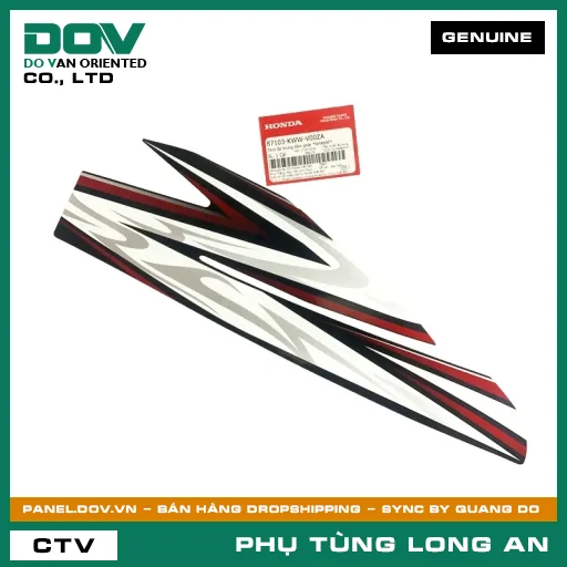 TEM ỐP TRUNG TÂM PHẢI *NHA69P* HONDA WAVE RSX 110 — 87103KWWV00ZA