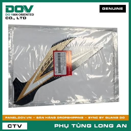 TEM A ỐP ỐNG YẾM PHẢI *NHA69P* HONDA  — 87103KYL900ZA