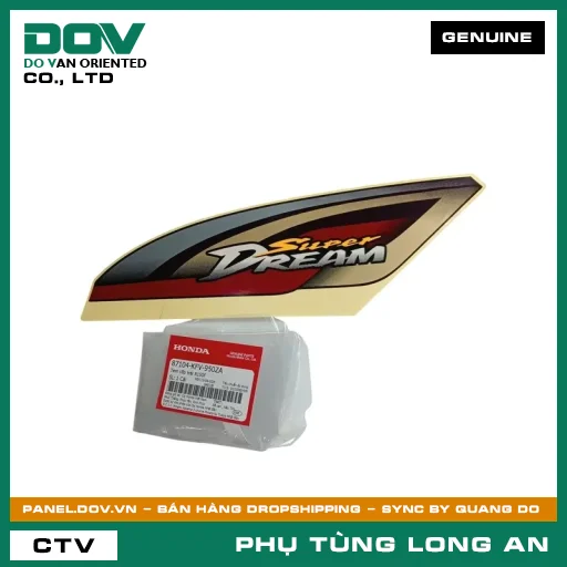 TEM CỐP TRÁI R150F HONDA SUPER DREAM — 87104KFV950ZA