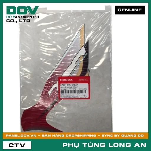 TEM A ỐP YẾM TRÁI *R315P* HONDA — 87104KVL940ZA