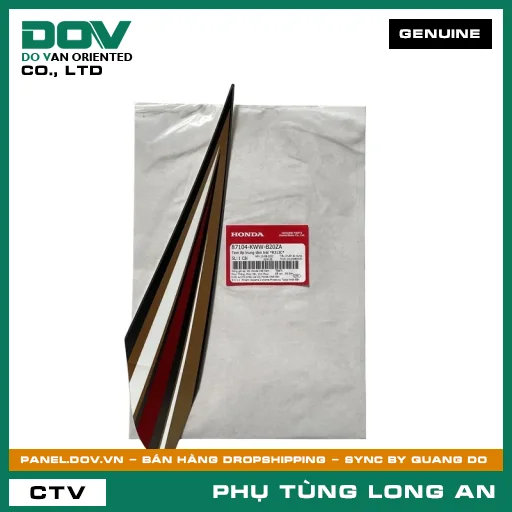 TEM ỐP TRUNG TÂM TRÁI *R313C* HONDA WAVE RSX 110 — 87104KWWB20ZA