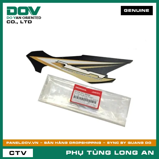 TEM A ỐP ỐNG YẾM TRÁI *NHA69P* HONDA  — 87104KYL900ZA