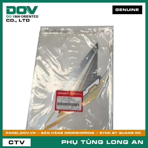 TEM A ỐP ỐNG YẾM TRÁI *NHA96P* HONDA — 87104KYL900ZC