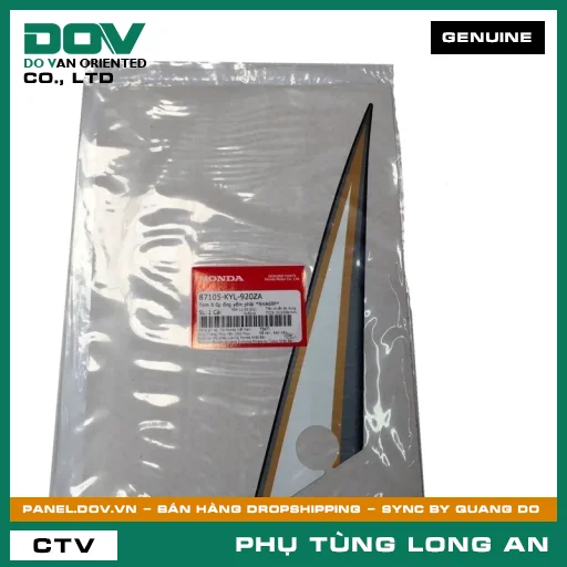 TEM B ỐP ỐNG YẾM PHẢI *NHA69P* HONDA — 87105KYL920ZA