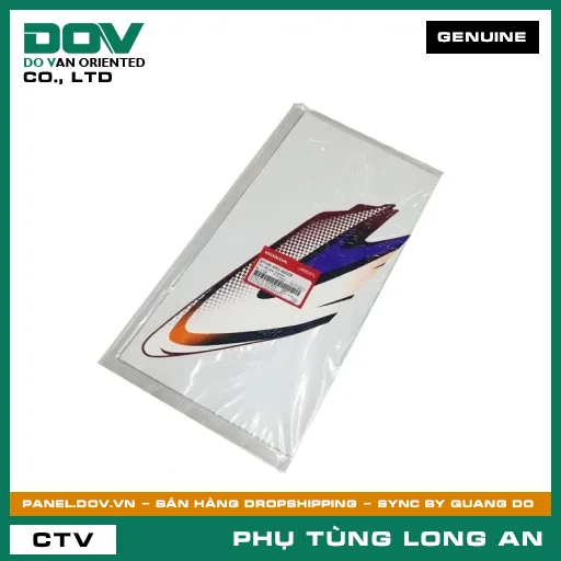 TEM CỐP PHẢI *R203M* HONDA WAVE ALPHA — 87106KRS860ZB
