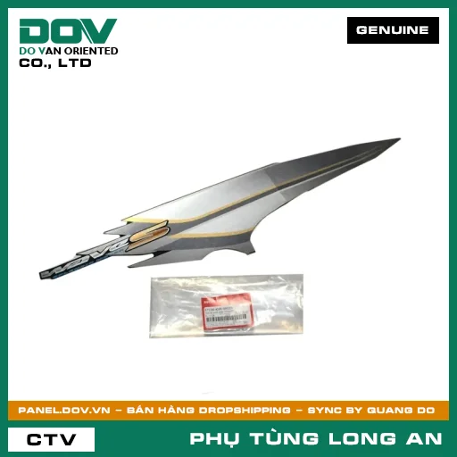TEM ỐP SƯỜN PHẢI *NHA69P* HONDA WAVE ALPHA — 87106KVR880ZA