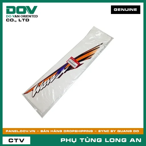 TEM ỐP SƯỜN PHẢI *R203M* HONDA WAVE ALPHA — 87107KRS860ZB
