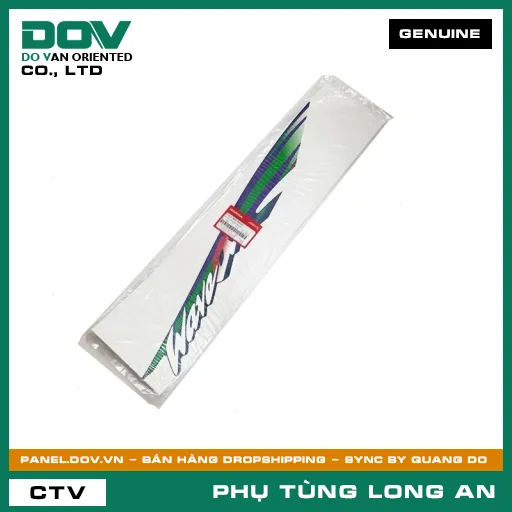 TEM ỐP SƯỜN PHẢI *B142P* HONDA WAVE ALPHA — 87107KRS860ZC