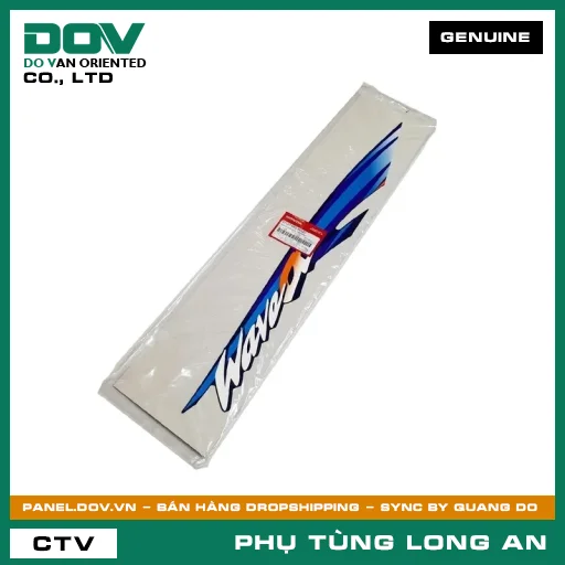 TEM ỐP SƯỜN PHẢI *PB171MU* HONDA WAVE ALPHA — 87107KRS860ZD