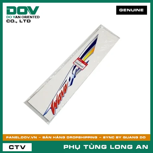 TEM ỐP SƯỜN PHẢI PB305 HONDA WAVE ALPHA — 87107KRS900ZD