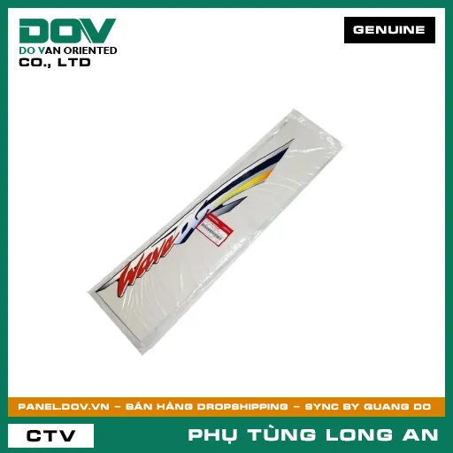 TEM ỐP SƯỜN PHẢI *PB171MU* HONDA WAVE ALPHA — 87107KRS900ZE