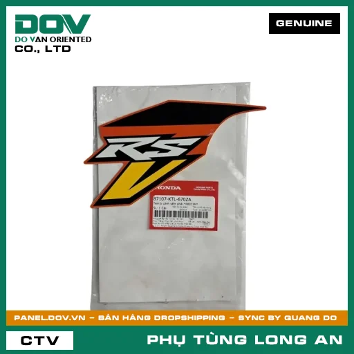 TEM B CÁNH YẾM PHẢI *PB373M* HONDA WAVE ALPHA — 87107KTL670ZA