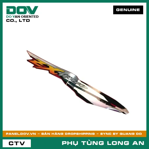 TEM ỐP SƯỜN PHẢI *R263* HONDA WAVE ALPHA — 87107KTL780ZB
