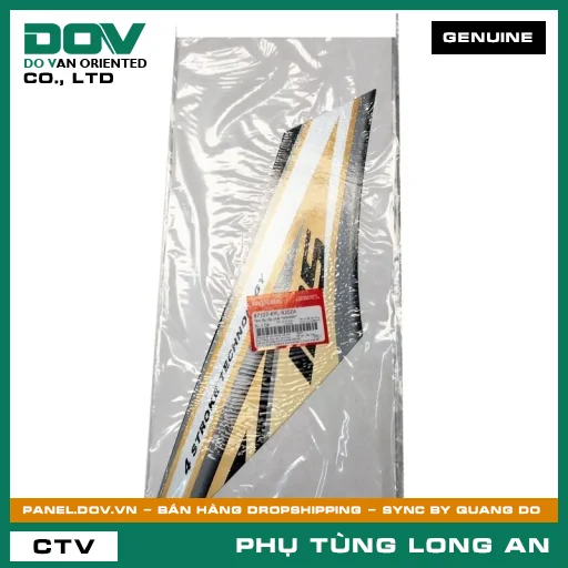 TEM ỐP CỐP PHẢI *NHA69P* HONDA — 87107KYL920ZA