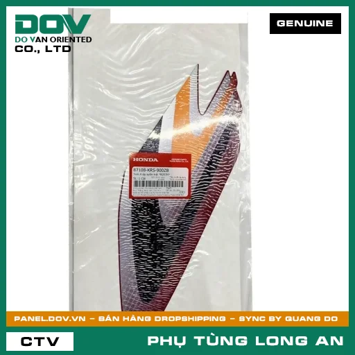 TEM A ỐP SƯỜN TRÁI *R203M* HONDA WAVE ALPHA — 87108KRS900ZB