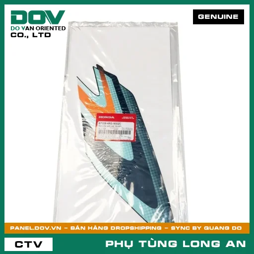 TEM A ỐP SƯỜN TRÁI *B142P* HONDA WAVE ALPHA — 87108KRS900ZC