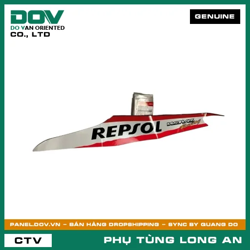 TEM ỐP SƯỜN TRÁI *PB373M* HONDA WAVE ALPHA — 87108KTL670ZA