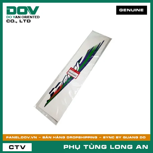 TEM B ỐP SƯỜN TRÁI *B142P* HONDA WAVE ALPHA — 87109KRS860ZC