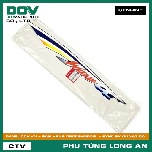 TEM B ỐP SƯỜN TRÁI *PB171MU* HONDA WAVE ALPHA — 87109KRS900ZE