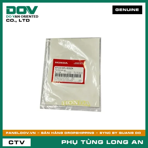 TEM ỐP ĐUÔI SAU HONDA  — 87110KFL830ZA