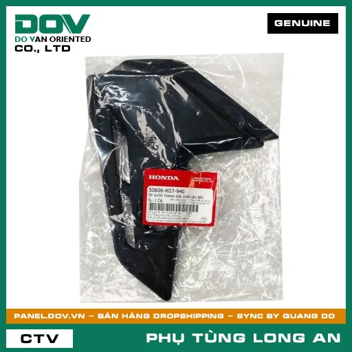 TEM ỐP ĐUÔI SAU *B142P* HONDA WAVE ALPHA — 87110KRS860ZC