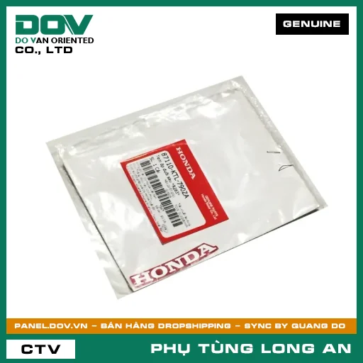 TEM ỐP ĐUÔI SAU *R263* HONDA WAVE ALPHA — 87110KTL790ZA