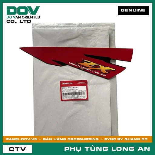 TEM A CÁNH YẾM TRÁI *R263* HONDA WAVE ALPHA — 87113KTL780ZB