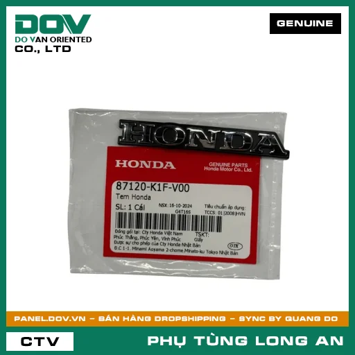 TEM HONDA HONDA AIR BLADE 125/150, AIR BLADE 125/160 — 87120K1FV00