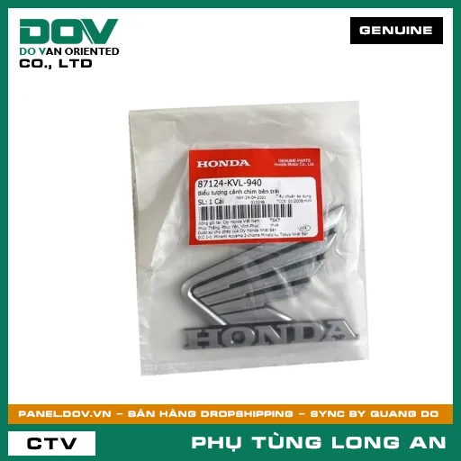 BIỂU TƯỢNG CÁNH CHIM BÊN TRÁI HONDA FUTURE NEO — 87124KVL940