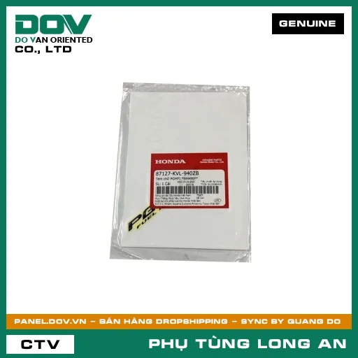 TEM CHỮ PGMFI *NHA96P* HONDA — 87127KVL940ZB