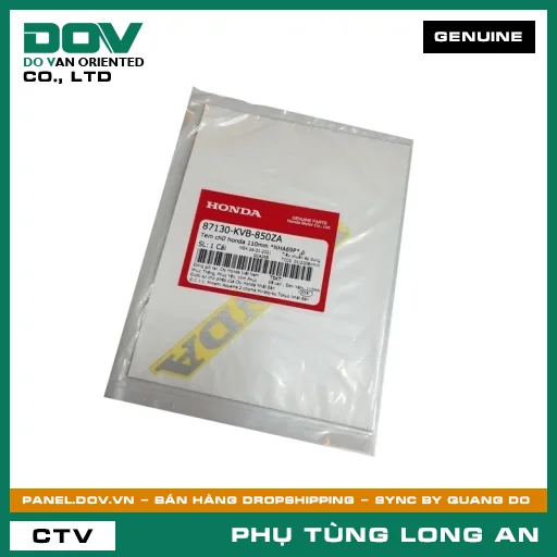 TEM CHỮ HONDA 110MM *NHA69P*,P HONDA CLICK 110 — 87130KVB850ZA