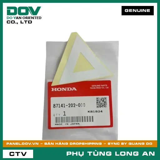 TEM DÈ SAU HONDA — 87141202000