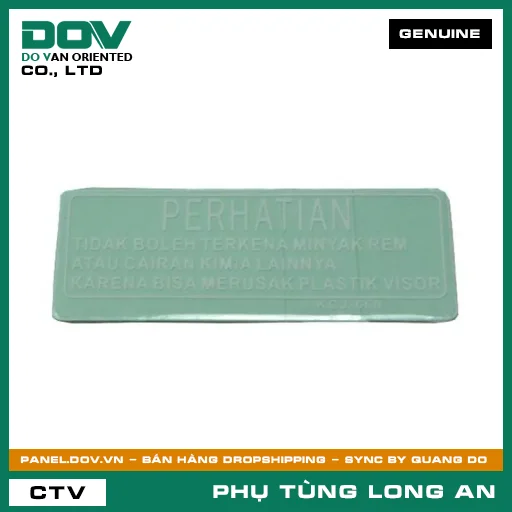 (G1) TEM HƯỚNG DẪN MẶT ĐỒNG HỒ CONTERMET HONDA  — 87522KCJ660